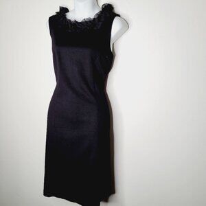 Trisisto Ruched Neckline Midi Dress